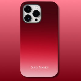 Funda Para iPhone 14 Pro Max De Case-Mate Rojo minimalista