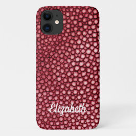 Funda Para iPhone 11 Rojo Stingray Personalizado