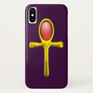 title_seo2 ROJO TALISMAN /ORO EGIPCIO ANKH Púrpura