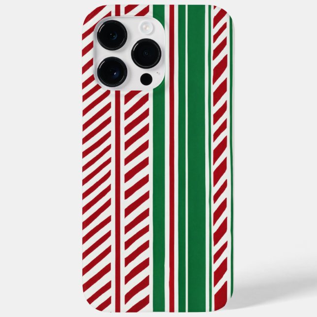 Funda De Case-Mate Para iPhone rojo y verde (Reverso)