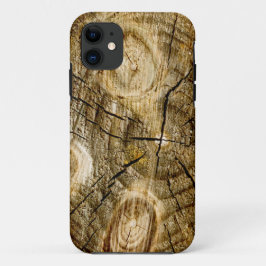 Funda Para iPhone 11 Rollo de registro rústico