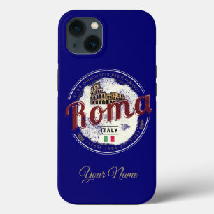 Funda Para iPhone 13 Roma Vintage coliseo Italia souvenir