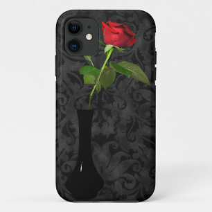 Funda Para iPhone 11 Romance de la rosa roja