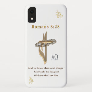 Funda Para iPhone XR Romanos 8:28