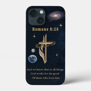 Funda Para iPhone 13 Mini Romanos 8:28