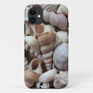 Funda Para iPhone 11 Romántico Tropical Exótico de las conchas de mar P