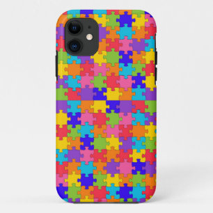 Funda Para iPhone 11 rompecabezas del autismo
