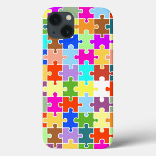 Funda Para iPhone 13 Rompecabezas Divertido