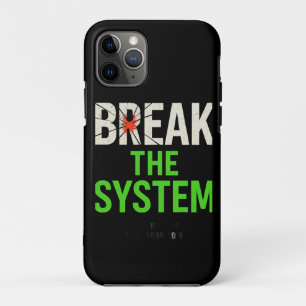 Funda Para iPhone 11 Pro Romper el sistema - Motivación audaz