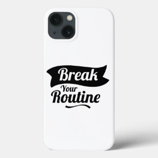 Funda Para iPhone 13 Romper tu rutina con diseños únicos de estuches pa