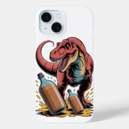 Funda Para iPhone 15 Rompiendo Grandes Botellas