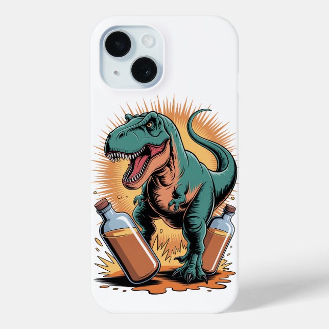 Funda De Case-Mate Para iPhone Rompiendo Más Botellas (Reverso )