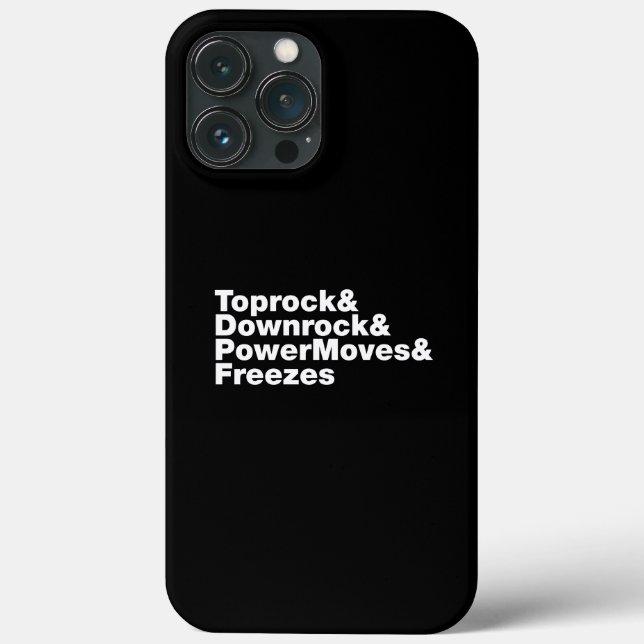 Funda De Case-Mate Para iPhone Rompiendo movimientos (breakdance) (Reverso )