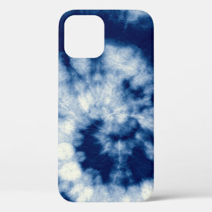 Funda Para iPhone 12 Ronda Índigo. Teja Bohemiana. Blue Roll Psychede