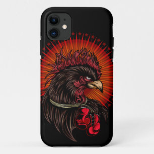 Funda Para iPhone 11 Rooster de boxeo
