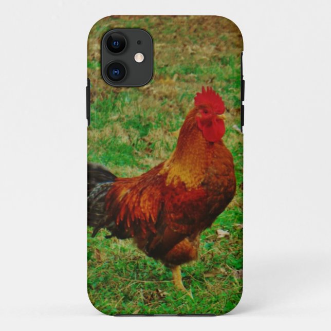 Funda De Case-Mate Para iPhone Rooster Facing right (Reverso)