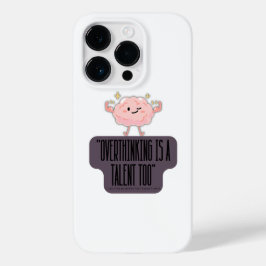 Funda Para iPhone 14 Pro De Case-Mate Ropa divertida para cerebros poderosos para los qu