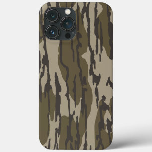 Funda Para iPhone 13 Pro Max Ropa y equipo de caza camuflado Bottom Lands para 