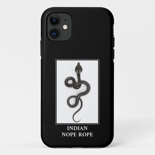 Funda De Case-Mate Para iPhone Rope indio - Peligro de serpiente Cobra (Reverso)