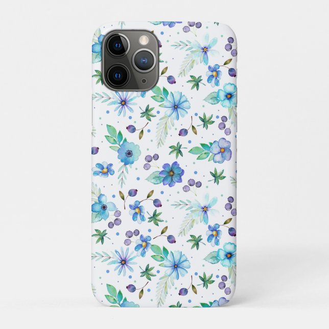 Funda De Case-Mate Para iPhone Rosa azul (Reverso)