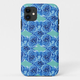 Funda Para iPhone 11 Rosa azul romántico