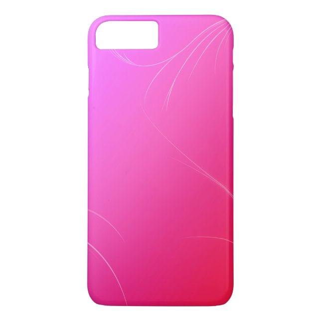 Funda De Case-Mate Para iPhone Rosa caliente (Reverso)