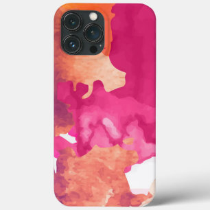 Funda Para iPhone 13 Pro Max Rosa de camuflaje