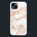 Funda Para iPhone 13 Rosa de cobre elegante de lujo<br><div class="desc">Estuche de teléfono de Mármol de oro de Rosa de cobre Girly Elegant. Póngase en contacto con nosotros en cedarandstring@gmail.com si necesita ayuda con el diseño o productos de coincidencia.</div>