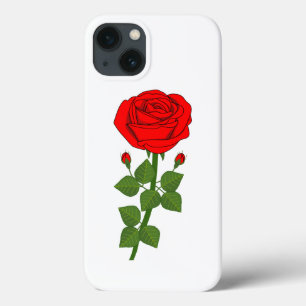 Funda Para iPhone 13 Rosa de flores - rosas rojas!