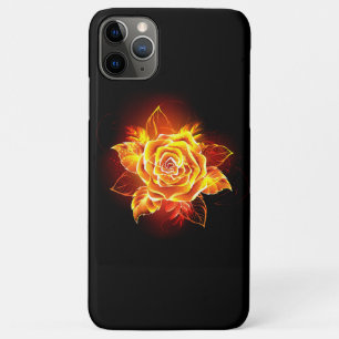 Funda Para iPhone 11 Pro Max Rosa de incendios en auge