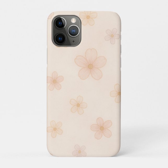 Funda De Case-Mate Para iPhone Rosa de jardín florecido (Reverso)
