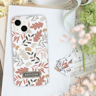 Funda Para iPhone 14 De Case-Mate Rosa de la plantilla de nombres personalizados de 