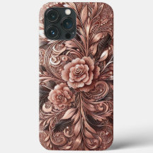Rosa de oro moderno y elegante con curva floral3