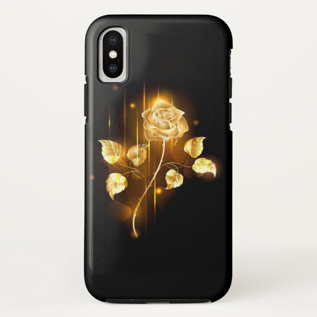 Funda De Case-Mate Para iPhone Rosa de oro (rosa de oro) (Reverso)