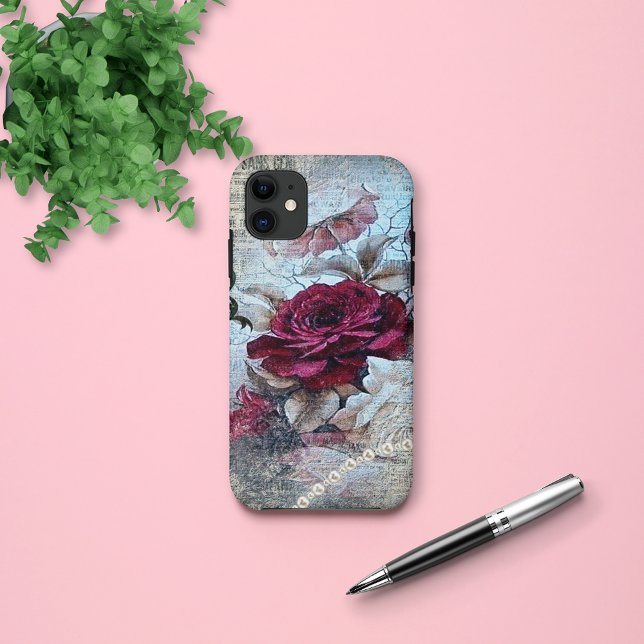 Funda De Case-Mate Para iPhone Rosa de Victoria Ephemera (Subido por el creador)