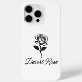 Funda Para iPhone 15 Pro Max Rosa del Desierto