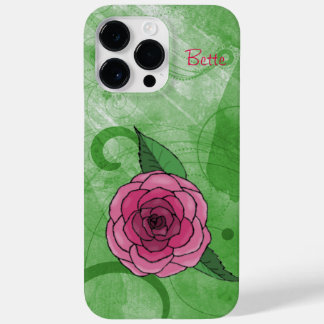 Funda Para iPhone 14 Pro Max De Case-Mate Rosa En Verde