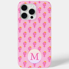 Funda Para iPhone 15 Pro Max Rosa feminista personalizado