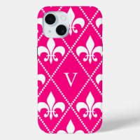 Rosa Fleur de Lis con monograma