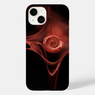 FUNDA PARA iPhone 14 DE Case-Mate ROSA FRACTAL ANTIGUO ROJO ROJO ROJO