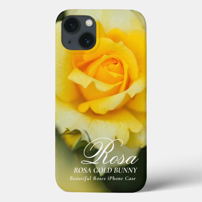Funda De Case-Mate Para iPhone Rosa Gold Bunny (Reverso)