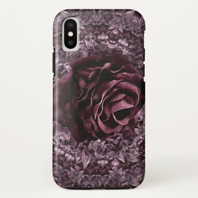 Funda De Case-Mate Para iPhone Rosa Mandala (Reverso)