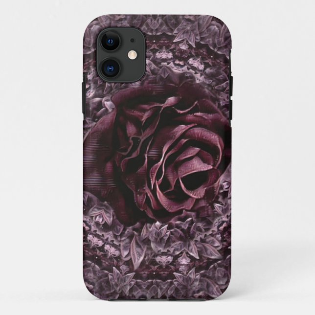 Funda De Case-Mate Para iPhone Rosa Mandala (Reverso)