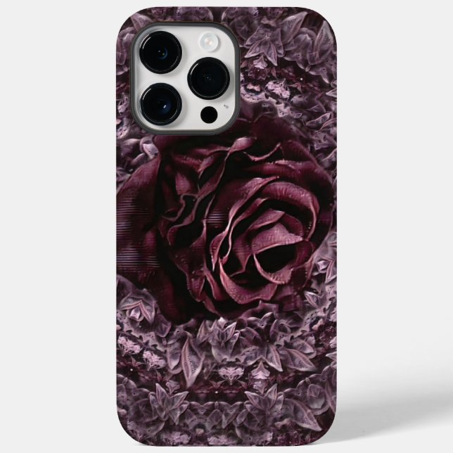 Funda De Case-Mate Para iPhone Rosa Mandala (Reverso )