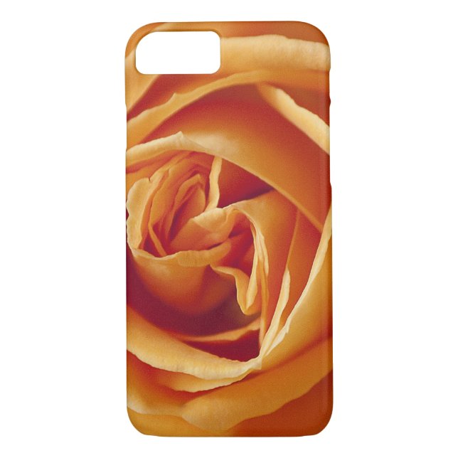 Funda De Case-Mate Para iPhone Rosa naranja (Reverso)