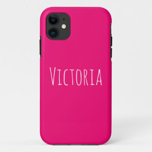 Funda Para iPhone 11 Rosa Personalizado personalizado moderno