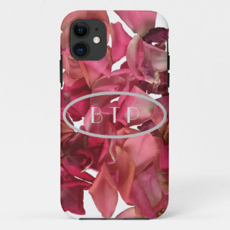 Funda Para iPhone 11 Rosa Petal Pink Romantic Personalizado
