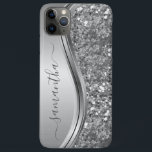 Funda Para iPhone 11 Pro Max Rosa Purpurina dorado Bling Personalizado de nombr<br><div class="desc">El diseño es una foto y los fundas no están hechos con purpurinas, secuencias, metales o bosques reales. Este diseño también está disponible en otros modelos de teléfono. Elija Tipo de dispositivo para ver otros fundas de iPhone, Samsung Galaxy o Google. Algunos estilos se pueden cambiar seleccionando Estilo si se...</div>