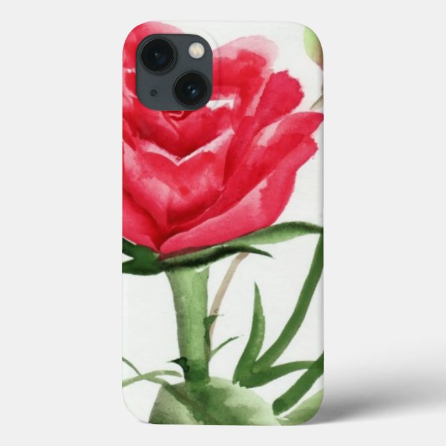 Funda De Case-Mate Para iPhone Rosa Roja (Reverso)