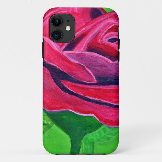 Funda De Case-Mate Para iPhone Rosa roja2 (Reverso)